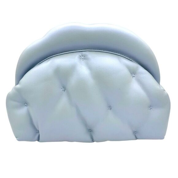 Kate Spade Shade Quilted Cloud Clutch Crossbody Pearlized Leather - Picture 9 of 13